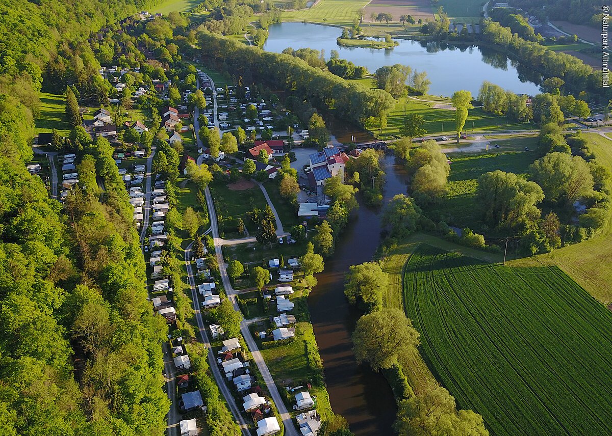 Campingplatz Kratzmühle - Fränkischer WasserRadweg