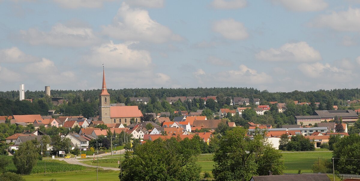 Sachsen B. Ansbach - Fränkischer WasserRadweg