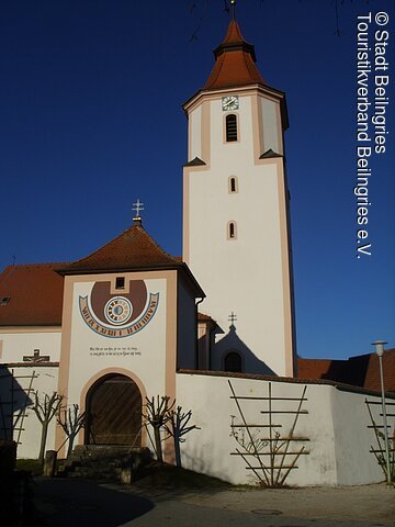 Wehrkirche in Biberbach