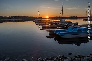 Sonnenuntergang am Rothsee©Simon Benz